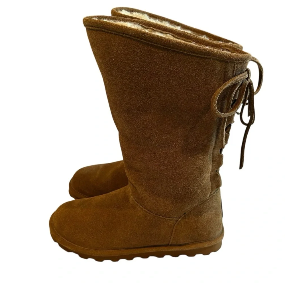 Bear Paw Phylly Brown Suede Boots